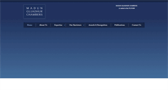 Desktop Screenshot of madungujadhurchambers.com